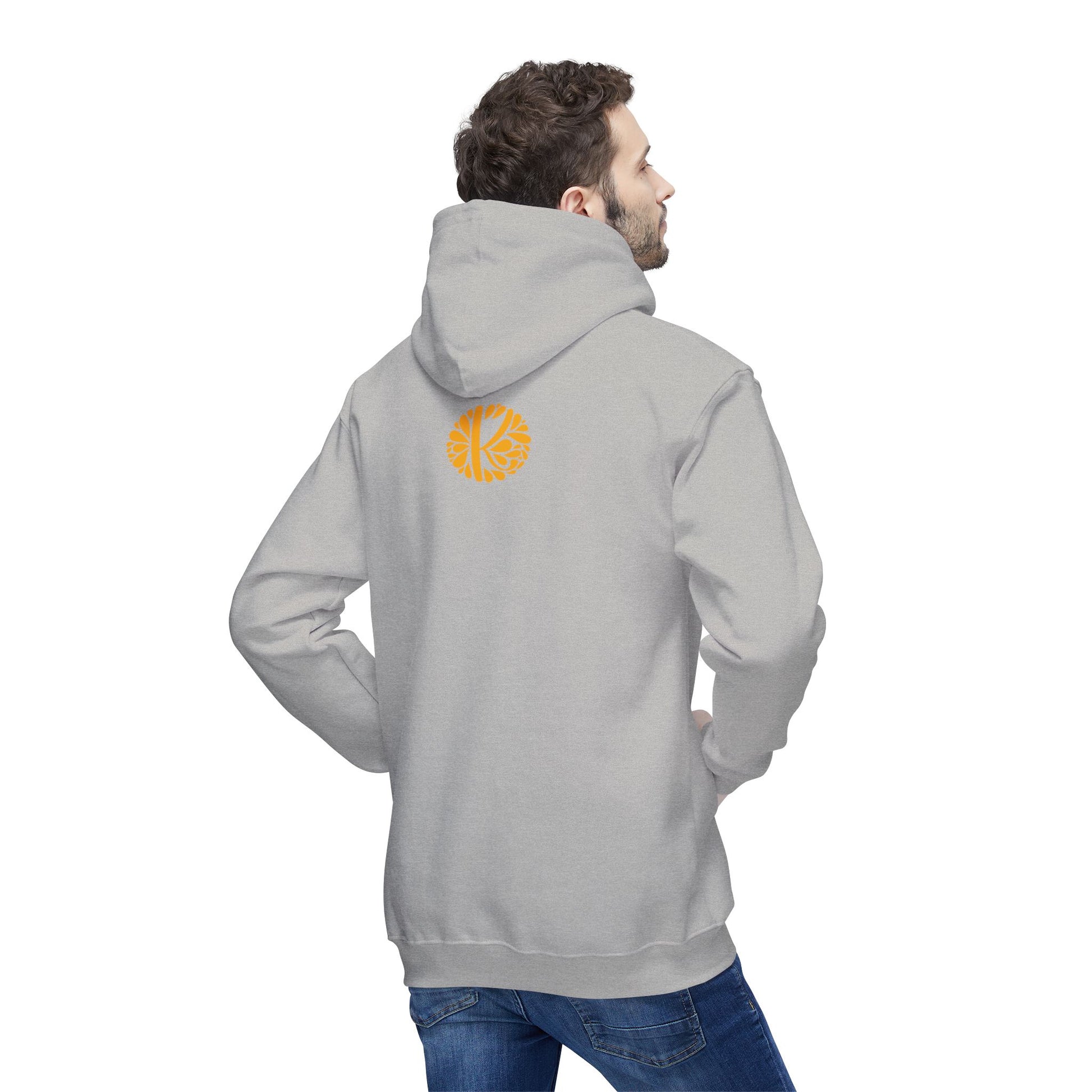 Kay chimba mariposa amarillo unisex hooded sweatshirt made in us - hoodie