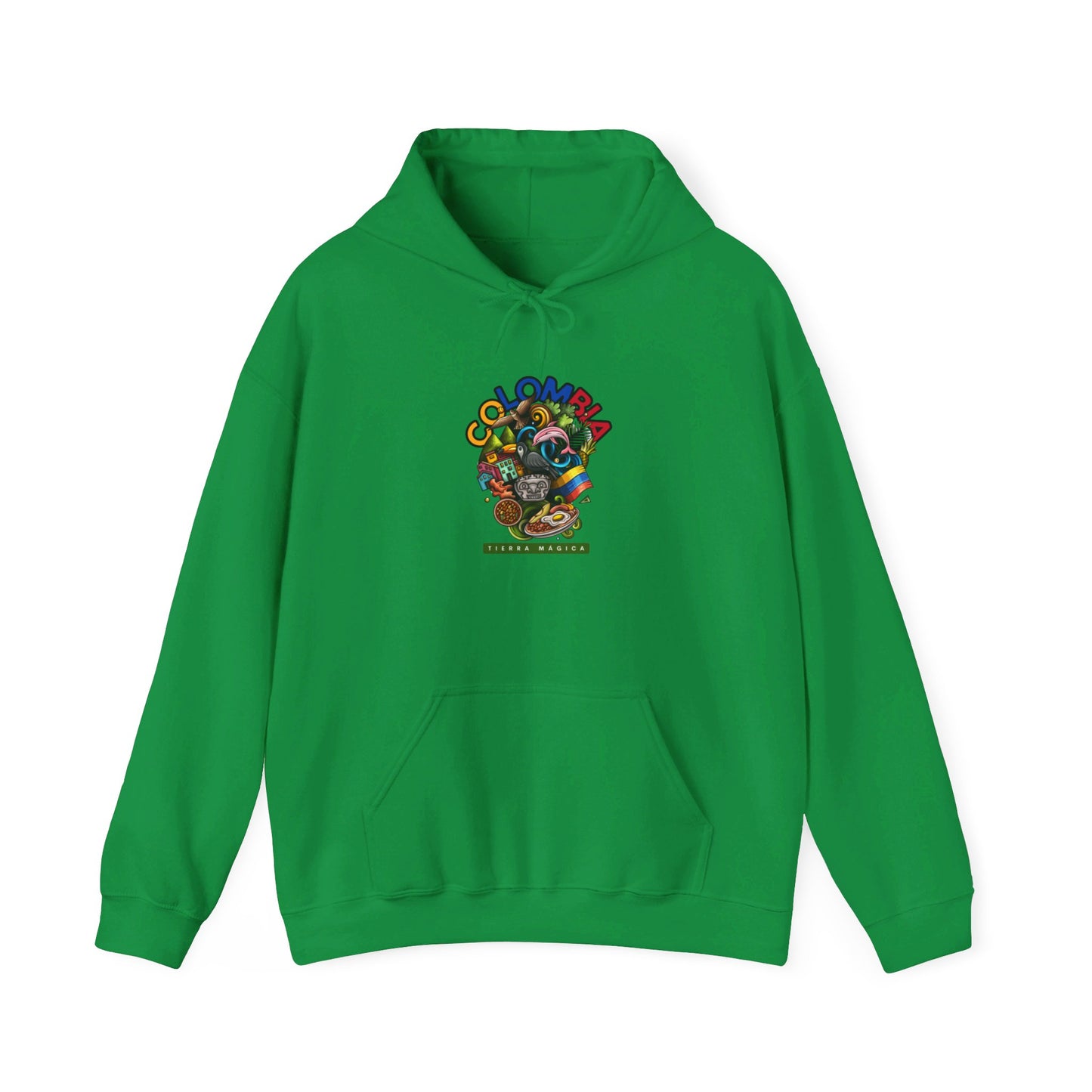 Kay chimba colombia unisex heavy blend™ hooded sweatshirt - irish green / s - hoodie