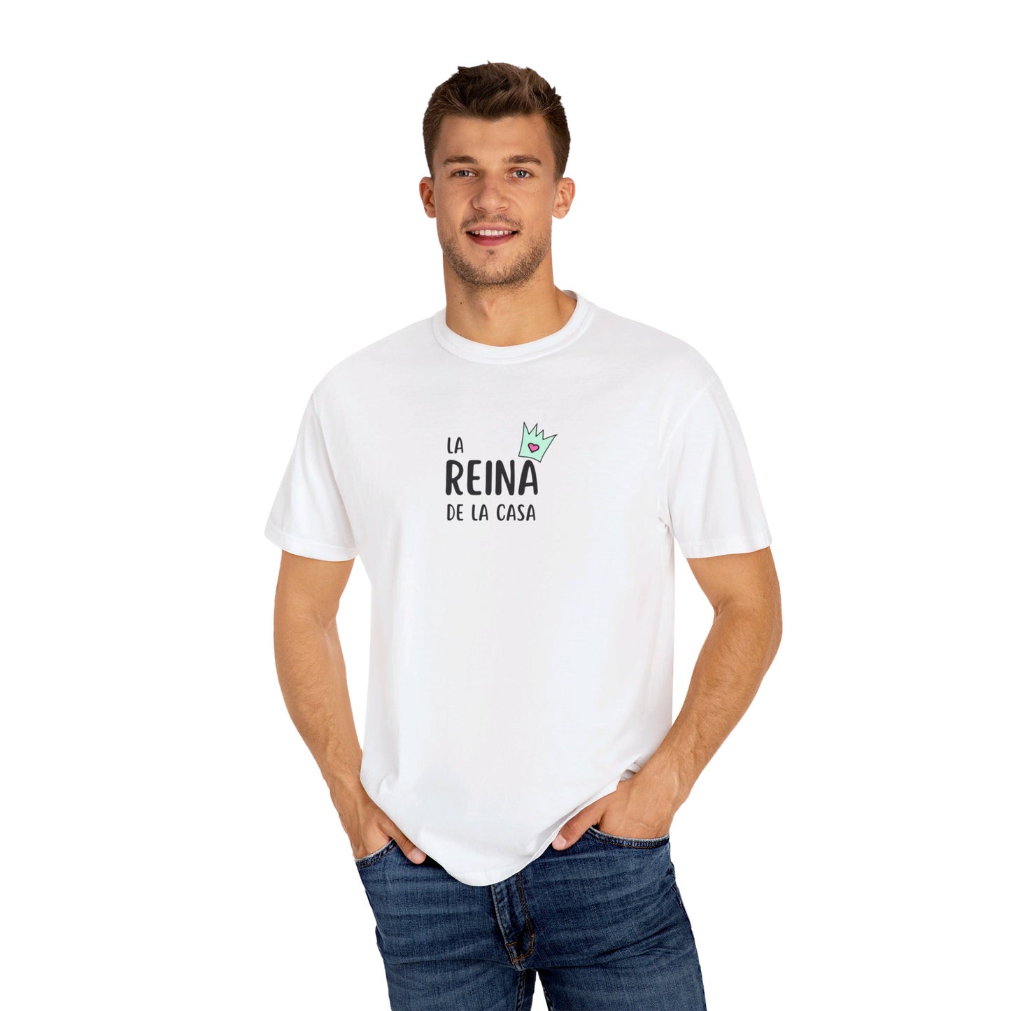 Kay chimba reina de la casa unisex garment-dyed t-shirt - t-shirt