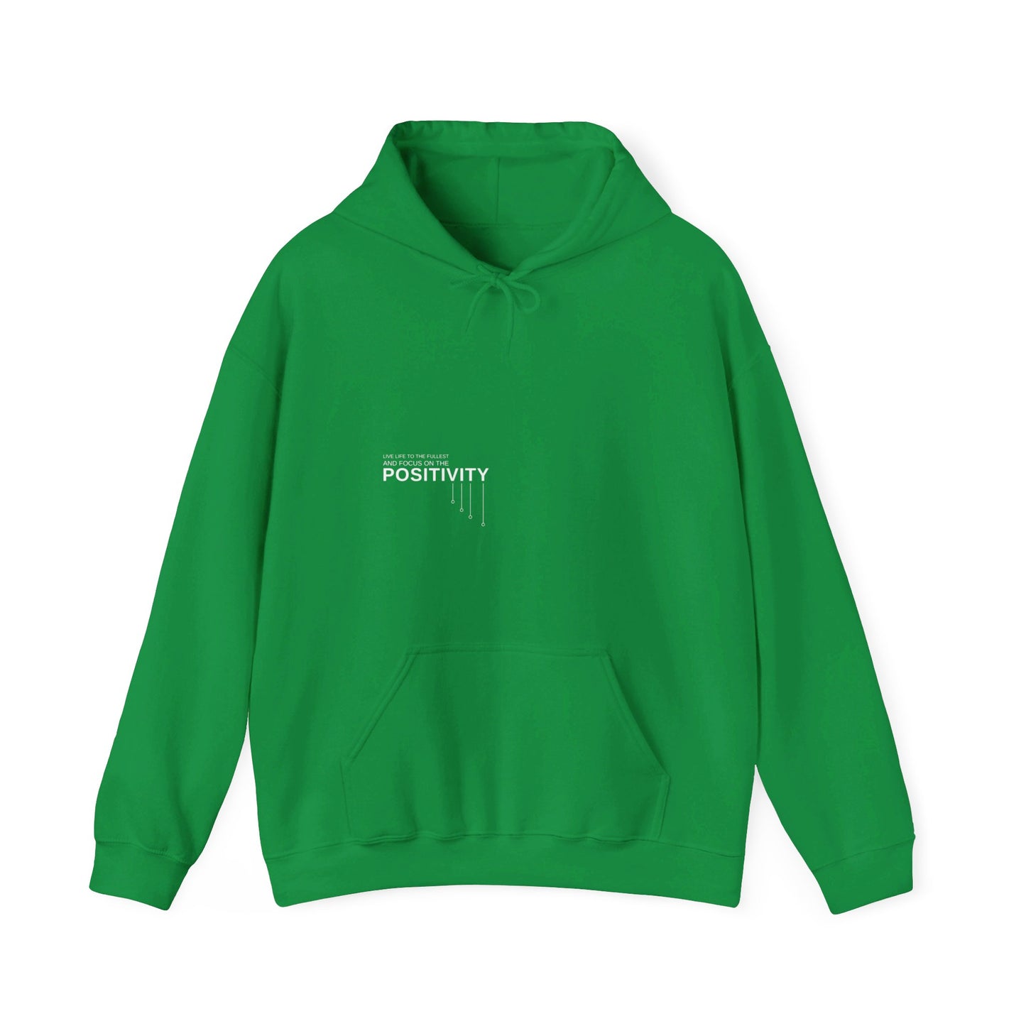 Kay chimba positivity euro unisex heavy blend™ hooded sweatshirt - irish green / s - hoodie