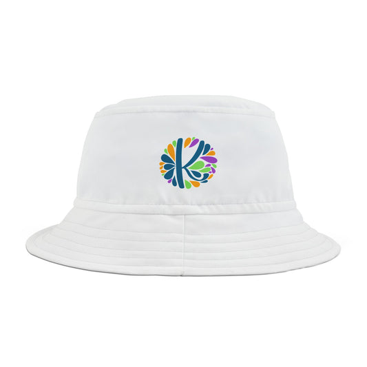 Kay chimba bucket hat (aop) - small / white stitching - hats