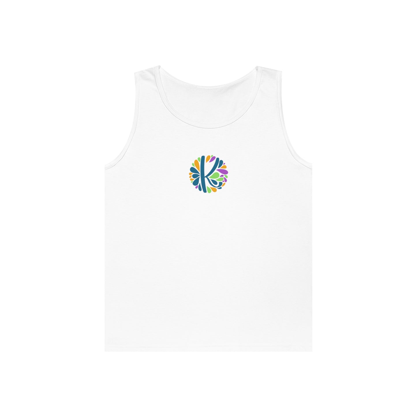 Kay chimba unisex heavy cotton tank top - white / s