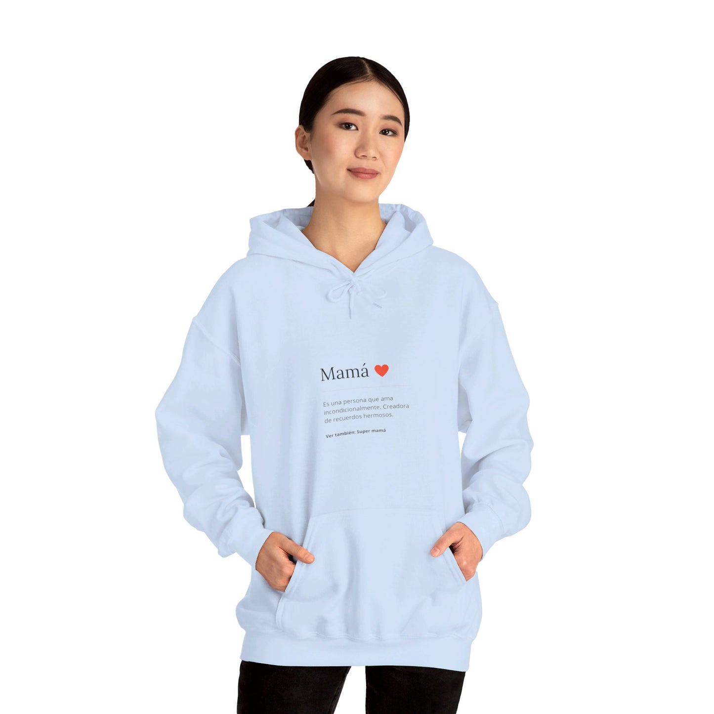 Kay chimba unisex heavy blend™ hooded sweatshirt - light blue / s - hoodie