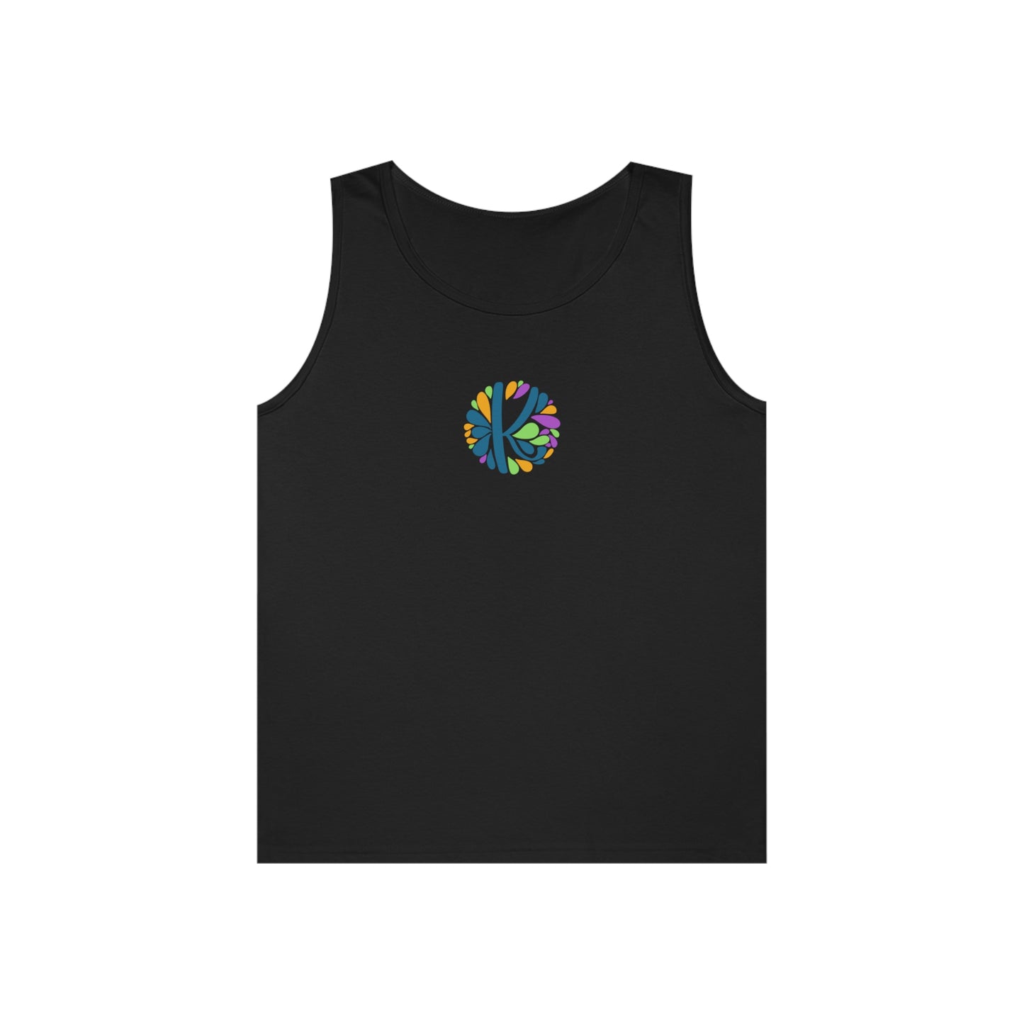 Kay chimba unisex heavy cotton tank top - black / s