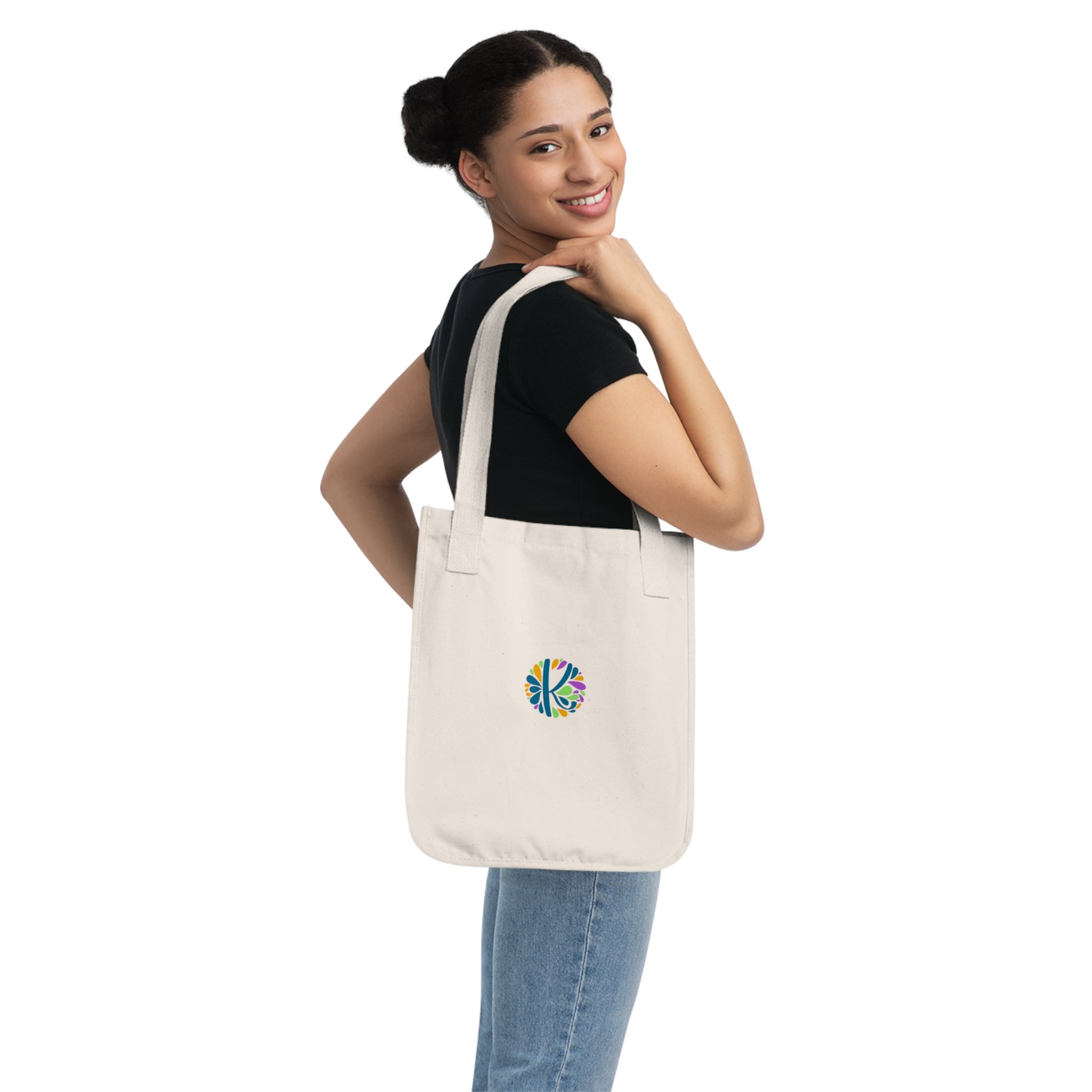 Kay chimba organic canvas tote bag - one size / natural - bags