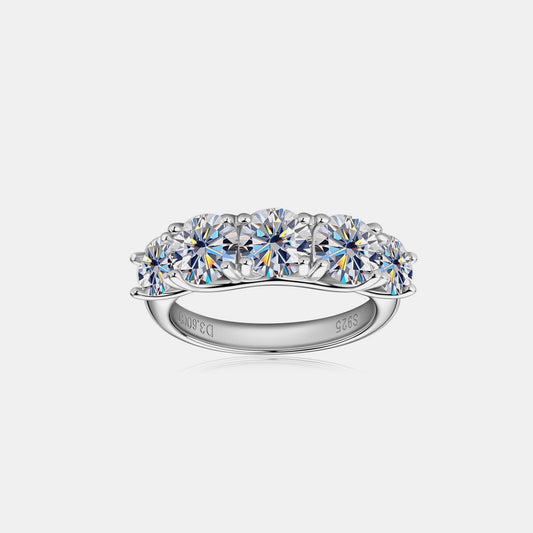 3.6 carat moissanite 925 sterling silver ring - 4