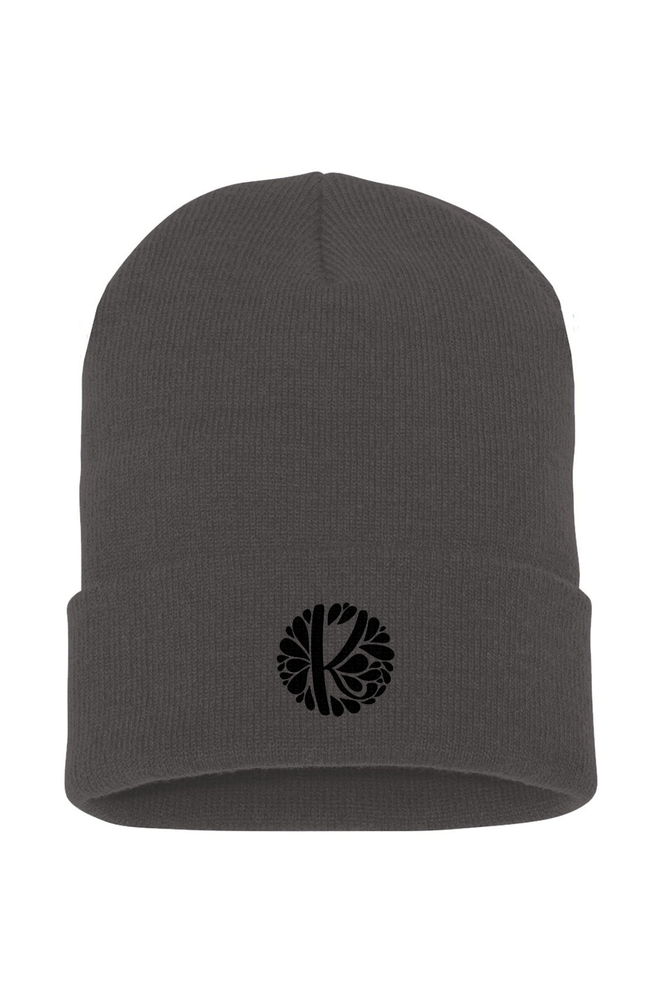 Cuffed kay chimba beanie - one size / dark grey - beanies