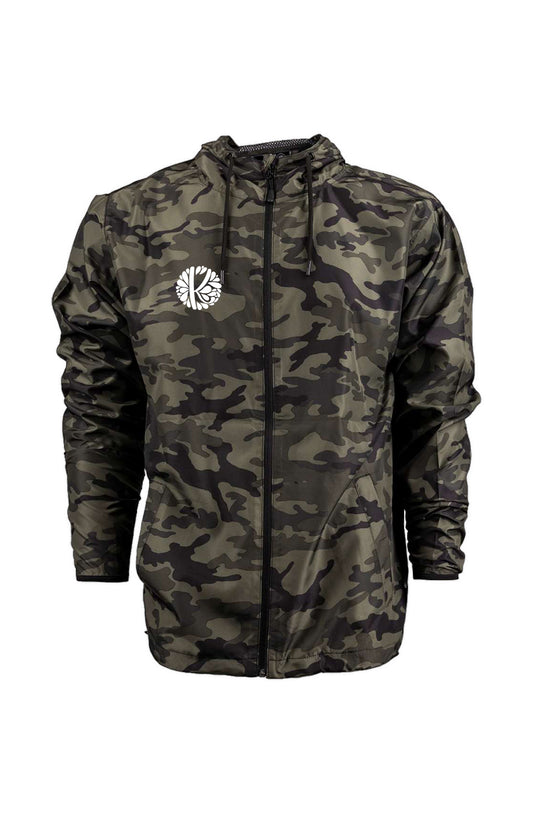 Conquer the Elements: Green Camo Stormbreaker Jacket