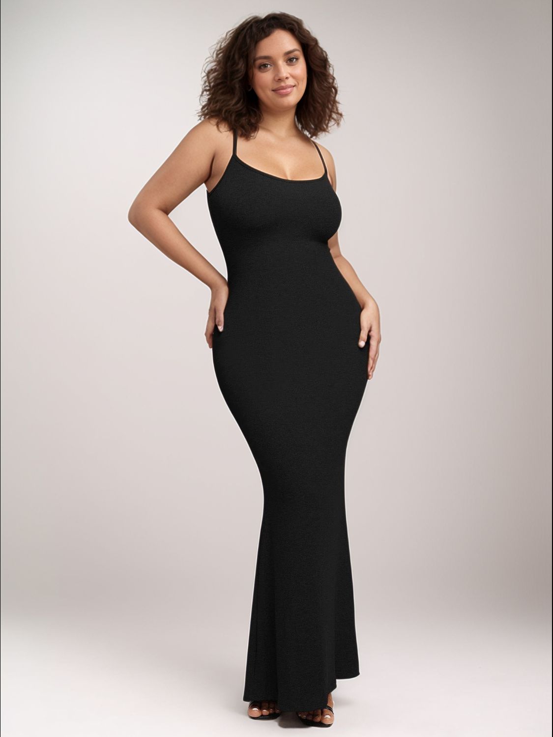 Basic bae built-in shapewear sleeveless maxi dress