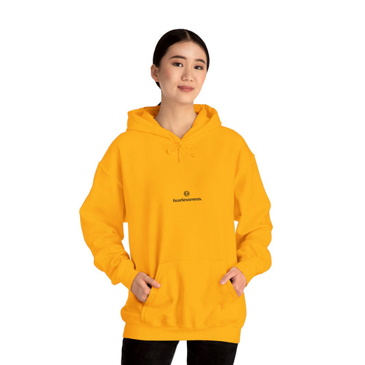 Kay chimba fearlessness unisex heavy blend™ hooded sweatshirt - gold / s - hoodie