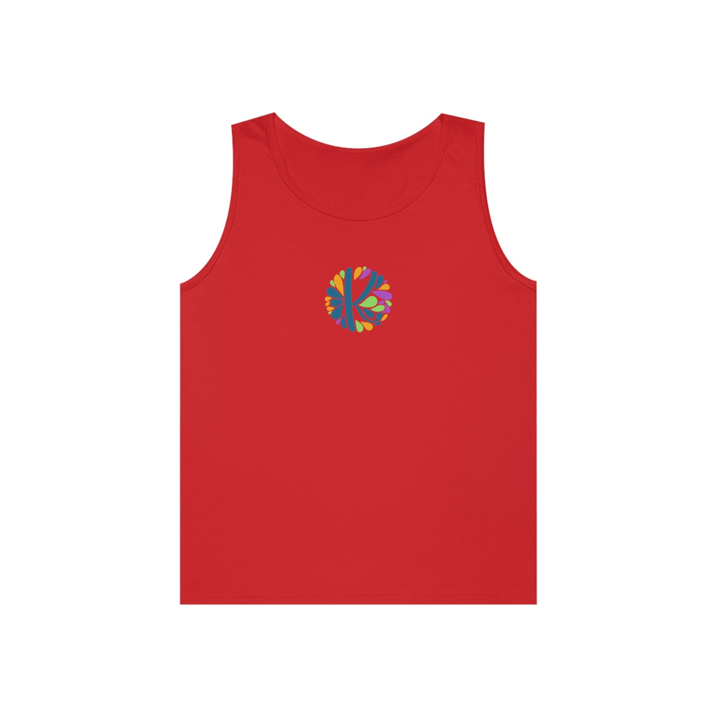 Kay chimba unisex heavy cotton tank top - red / s