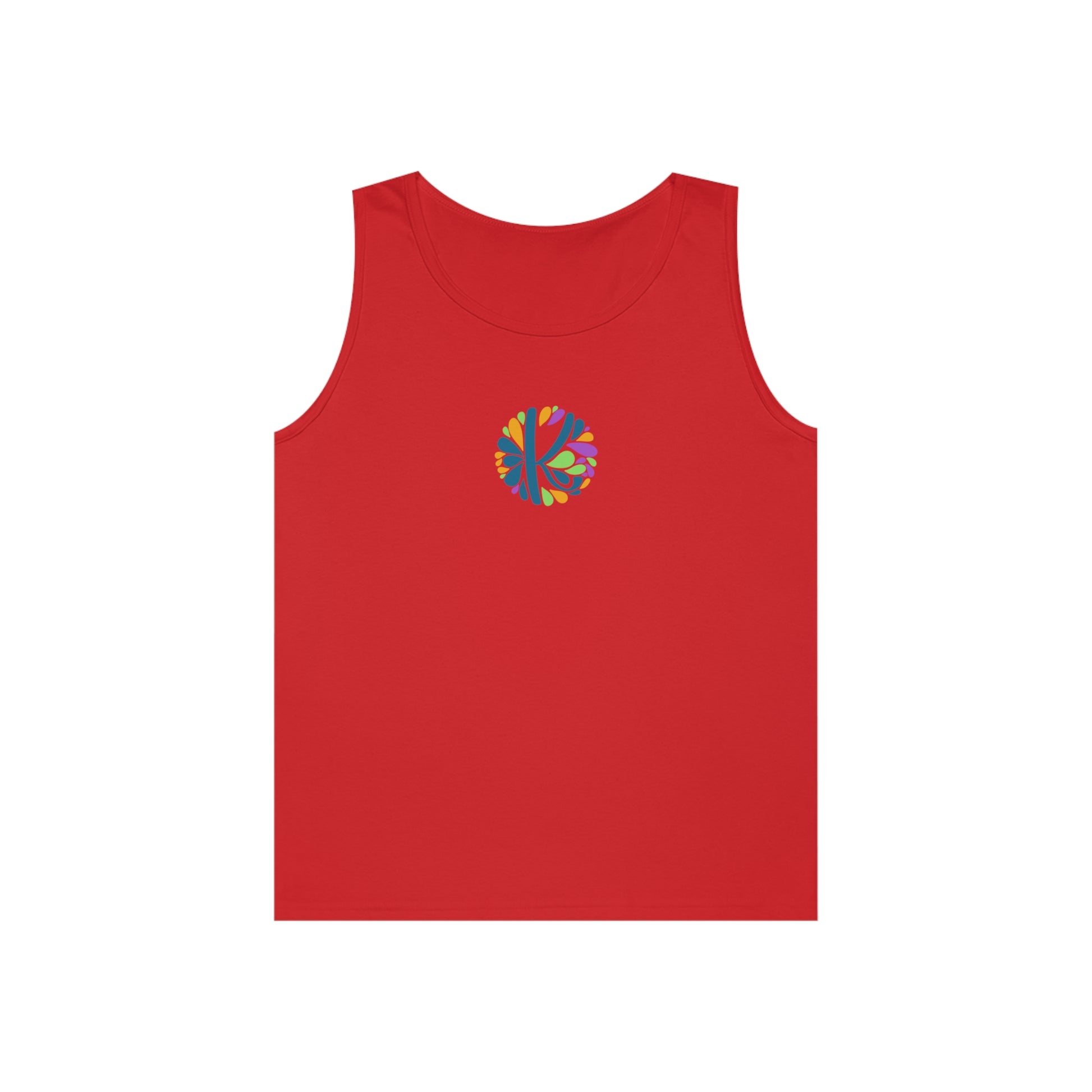 Kay chimba unisex heavy cotton tank top - red / s