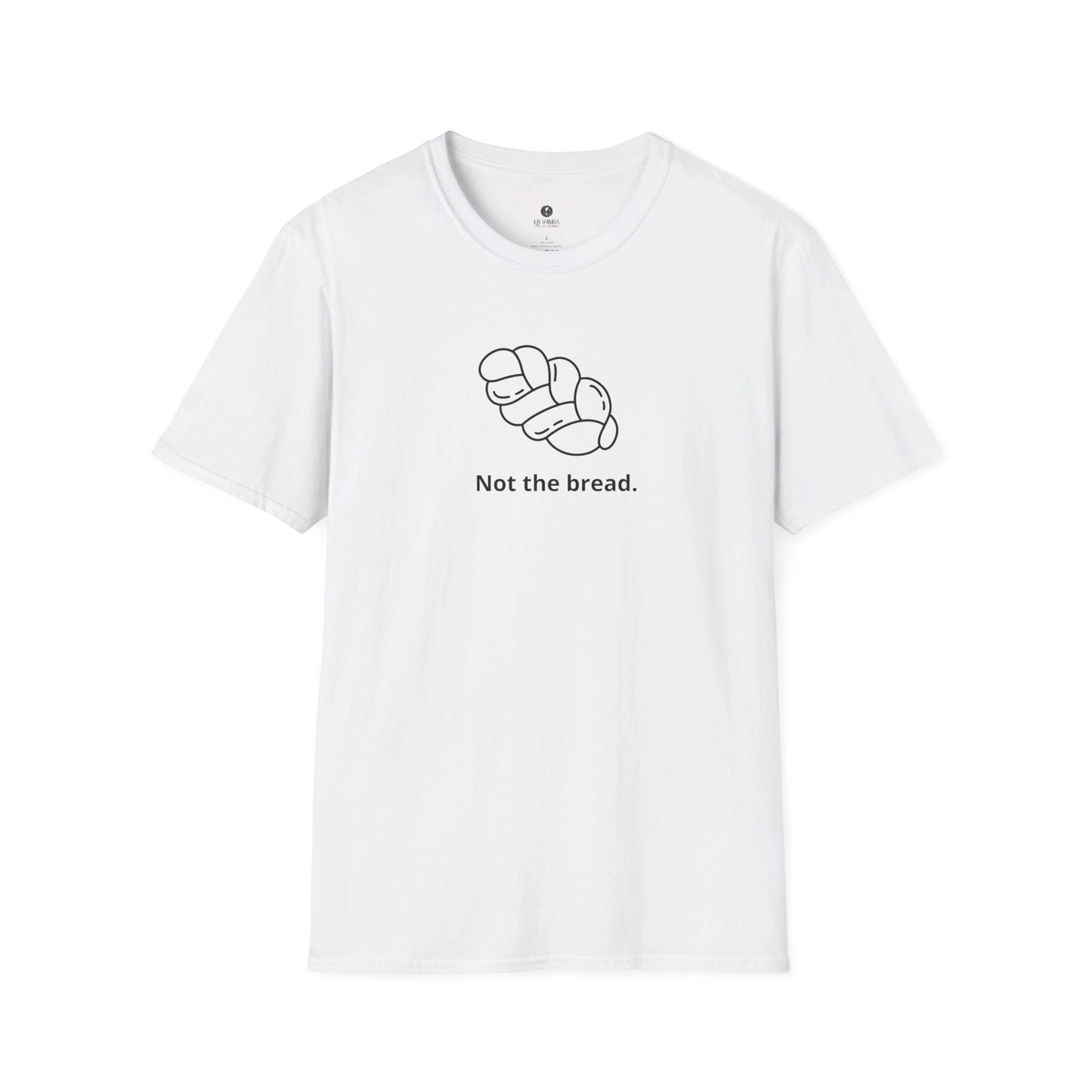 Kay chimba challah unisex softstyle t-shirt - white / s