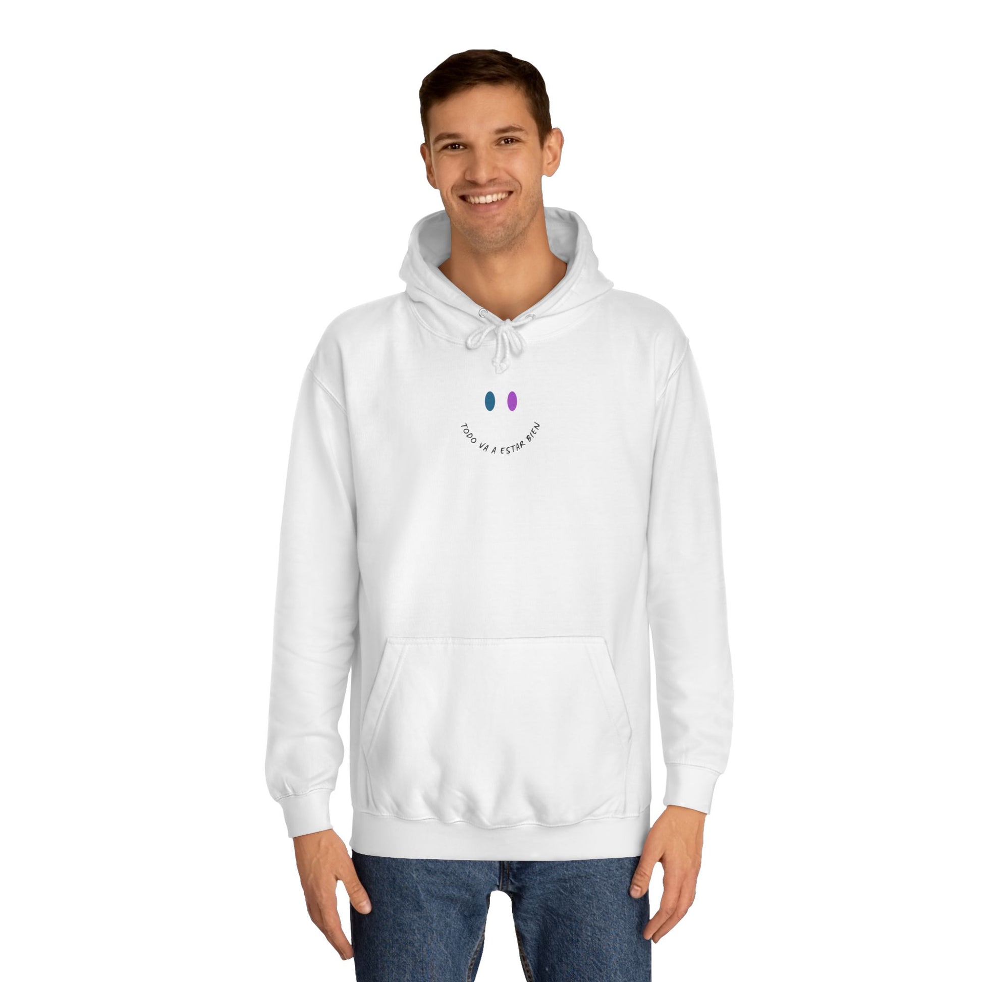 Kay chimba todo bien unisex college hoodie