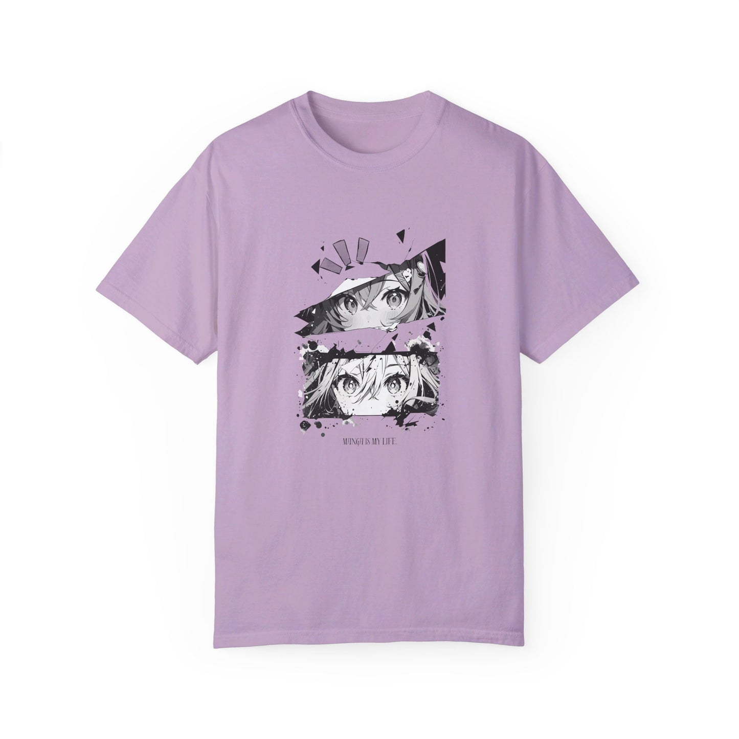 Kay chimba manga unisex garment-dyed t-shirt - orchid / s - t-shirt