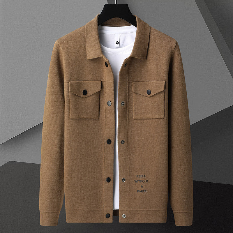 New cardigan sweater men’s coat