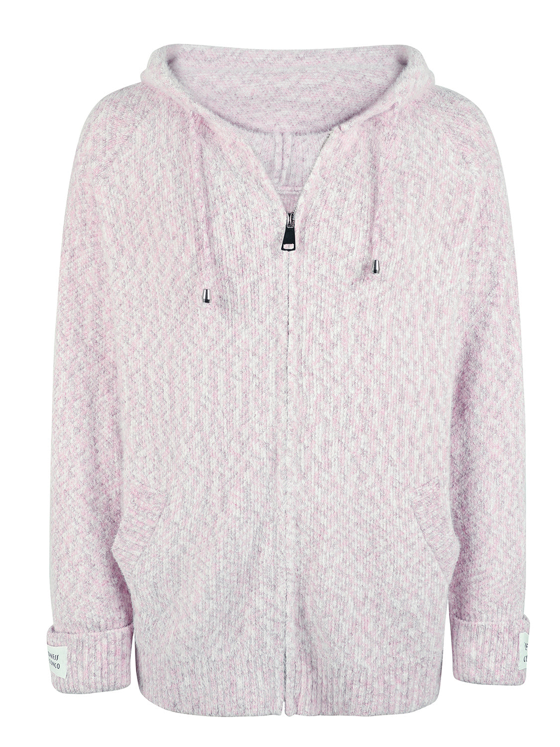 Zip-up hooded sweater