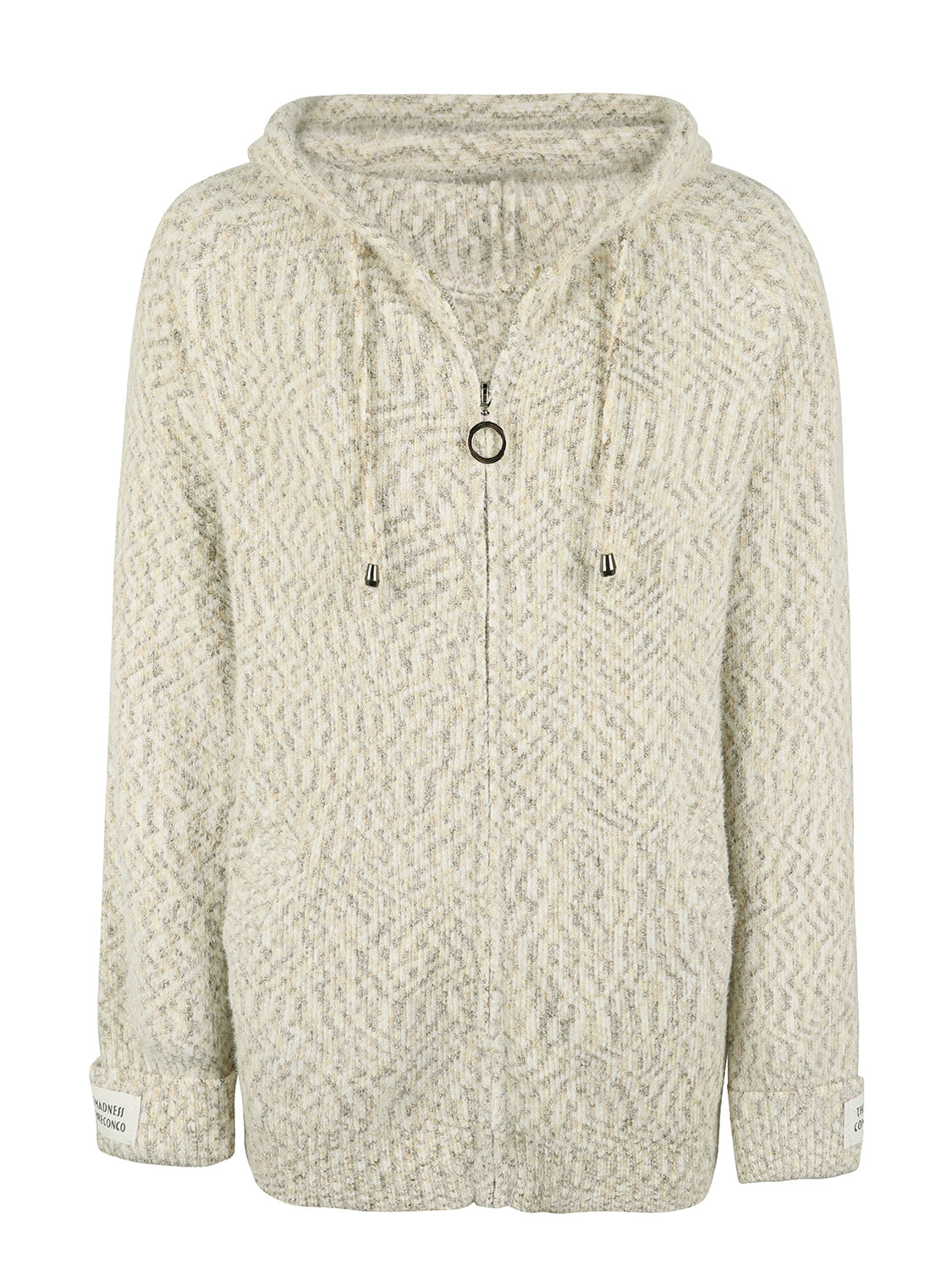 Zip-up hooded sweater